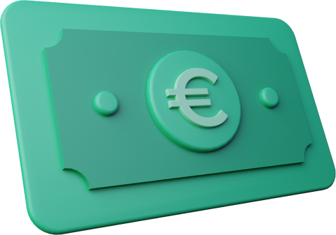 Euro 3d Icon
