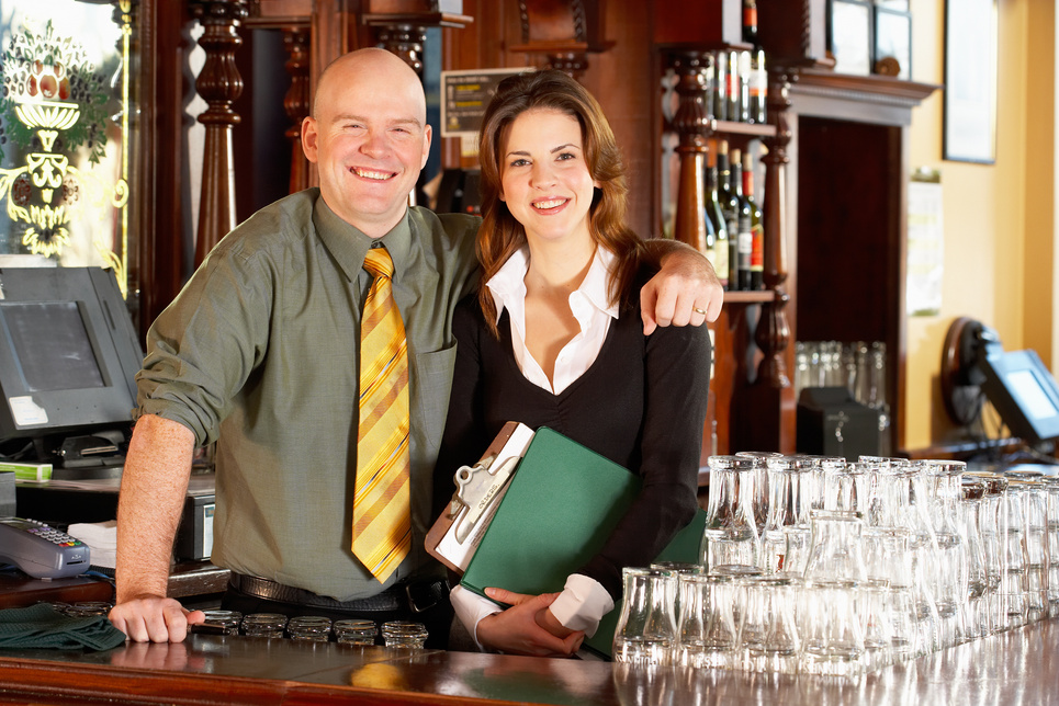 Restaurant managers posing together